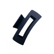 Time and Tru Womens Hair Claw Clip 2-Pack, Black Grey