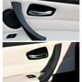 thumbnail image 2 of Car Left Side Black Inner+outer Door Panel Handle Pull Trim Cover For E90 E91 328i 335i 328xi 335xi, 2 of 5