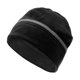 thumbnail image 1 of Gorra de ciclismo única Bargains, protección cálida para las orejas, forro duro reflectante, tela de forro polar negra 27x18cm 1 Pcs, 1 of 7