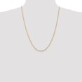 thumbnail image 2 of Auriga 14k Yellow Gold 2.00mm Rope Chain Necklace 24inch for Women, 2 of 5