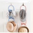 thumbnail image 5 of FrostHike Pink Door & Wall Mounted Hat Rack Baseball Cap Hold Organiz.6 Pack., 5 of 5