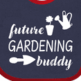 thumbnail image 4 of Inktastic Future Gardening Buddy Boys or Girls Baby Bib, 4 of 4