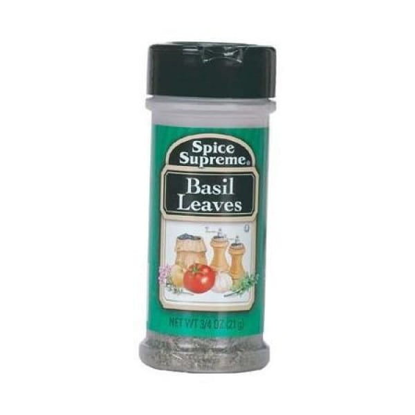 Basil Leaves 12 Pack / 3/4 oz Tasty Spice Supreme