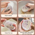 thumbnail image 3 of Toystoory Esponja para lavar platos, doble cara, pulpa de comprimida, paño de algodón, esponjas, limpiaparabrisas, antiarañazos, Suministros de limpieza para el hogar Amarillo, 3 of 6