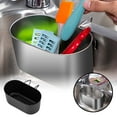 thumbnail image 3 of Stainless Steel Drain Rack Functional Hanging Strainer Filter for Side Drain Solutions, 3 of 3