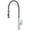 Chrome, variant on Kitchen Faucet, Solid Brass Kitchen Mixer Tap Single Handle Mixer Tap with Dual Function High-Arc Kitchen Faucet with Pull Down Sprayer,Gold