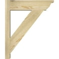 thumbnail image 3 of Ekena Millwork 6"W x 20"D x 24"H Traditional Rough Sawn Traditional Outlooker, Douglas Fir, 3 of 4