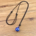 thumbnail image 4 of COAI Genuine Lapis Lazuli Round Beads Semi Precious Stones Pendant Necklace, 4 of 4