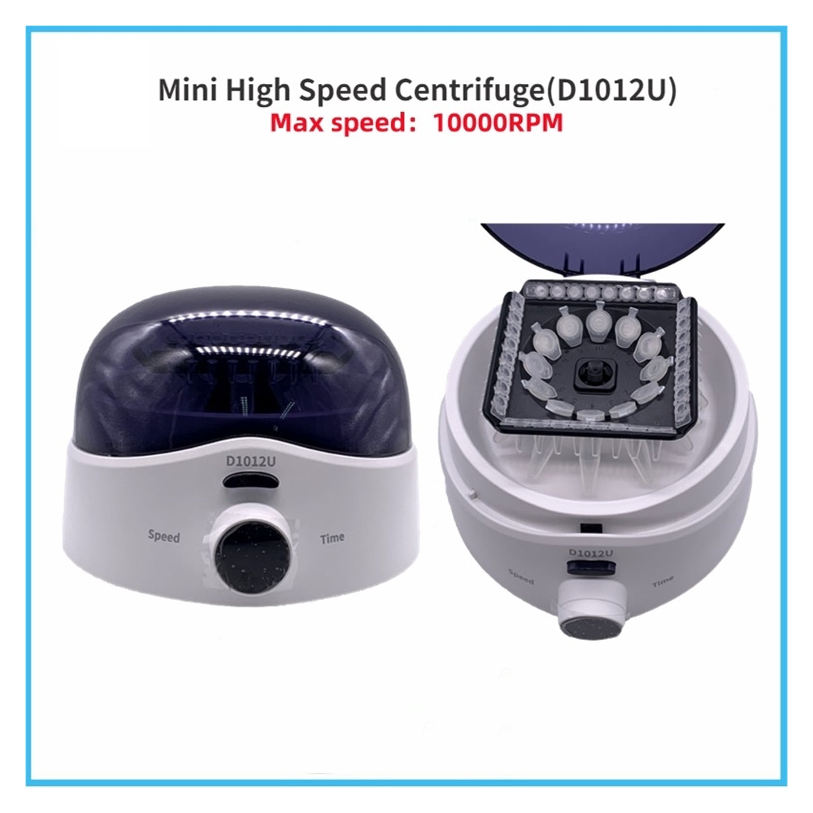 Mini High Speed Centrifuge 10000rpm DC Motor MicroCentrifuge Machine Portable Digital Mini Centrifuge Lab ,The First Choice for Laboratories