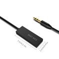 thumbnail image 2 of Adaptador Bluetooth 5.0 AUX Audio 3.5mm Jack Estéreo Transmisor Inalámbrico Receptor para Auriculares con Altavoz de Coche, Negro Inevent EL2200-01B, 2 of 7