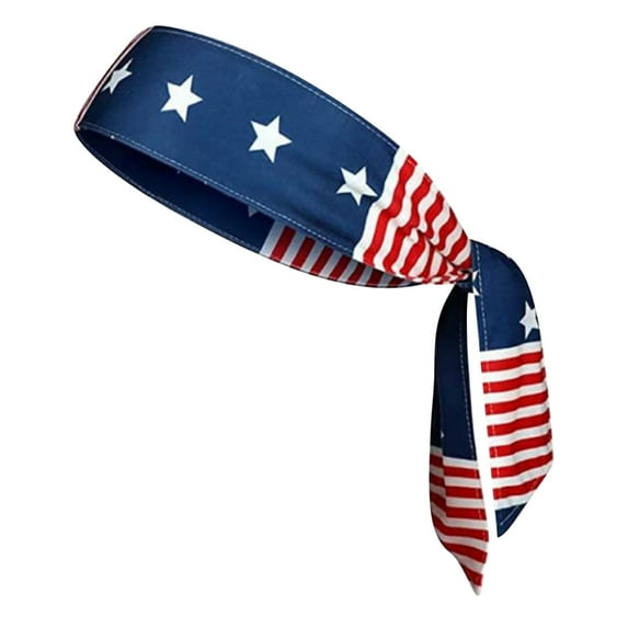 RKZDSR American Athletic Workout Lightweight Handband for Men Elastic Sports Sweat-Absorbing Wide Sweatband Fashion Headband Jewelry