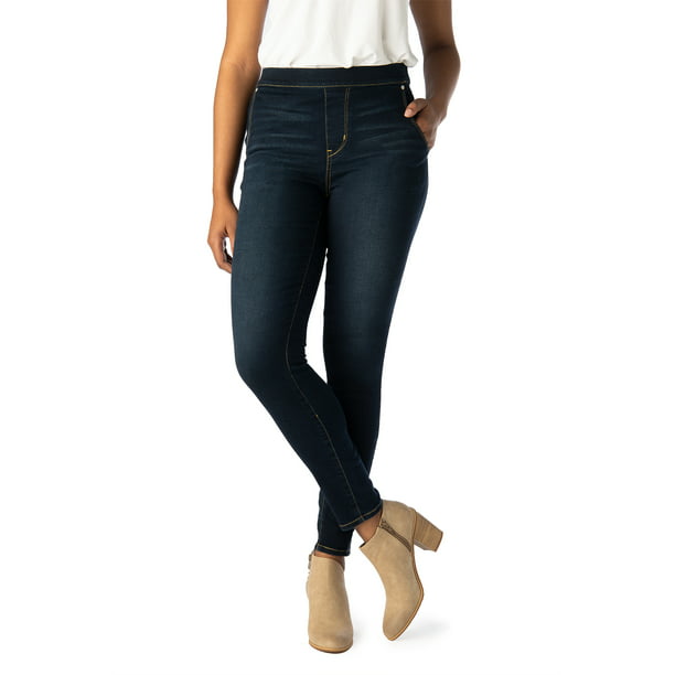 Signature by Levi Strauss & Co. Women's High Rise Pull On Jeggings -  