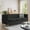 Black, variant on Chesterfield Sofa,Velvet 3 Seater Modern Couch with Button Tufted & Nailhead Trim, Upholstered Deep Seat Couch, Oversized Comfy Sofa for Living Room, Bedroom, Apartment, Office(80.5"W, Black)