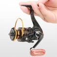 thumbnail image 4 of Carrete de Pesca Giratorio Pequeño Serie 800, Bobina de Metal, Arrastre Máximo de 5 Kg, Señuelo de Hielo, Agua Salada y Dulce, Rueda de Pesca Pequeña., 4 of 5