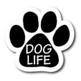 thumbnail image 2 of Magnet Me Up Dog Life Pawprint Magnet Decal, 5 Inch, Vinyl Automotive Magnet, 2 of 3