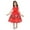 Red, variant on FhsagQ Dresses Girls Christmas Dresses Size 7 Summer Kids Child Girls Pageant Gown Christmas Xmas Dance Party Princess Dress Girls' Dresses Formal Two Color Green 8-9 Years