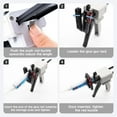 thumbnail image 4 of Toothpaste Tube Glue Gun,Tube Squeezing Machine Dispenser Glue Gun,Aluminum Tube Squeezer Extruder Hose Applicator 704 Universal Manual Glue Gun Extruder (1pcs), 4 of 9