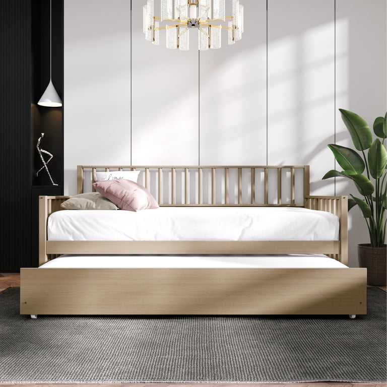 Castle Place Twin Daybed with Trundle, Antique Gray photo 1