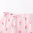 thumbnail image 3 of WIBACKER 2-7 Years Toddler and Little Girls' Long Sleeve Pajamas Set Cotton Top and Pants 2 Piece Sleepwear Pjs - Pink Flowers, 3 of 12