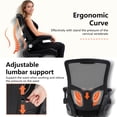 thumbnail image 6 of BestOffice Ergonomic Drafting Chair for Standing Desk, Tall Mesh Stool with Flip Up Arms & Foot Rest, Dark Black, 6 of 7