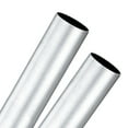 thumbnail image 1 of Tubo redondo de aluminio 6063 de 250 mm en paquete de 2, 26 mm ID 28 mm OD, tubería de aluminio sin costura para manualidades DIY [1.02x1.1x9.8IN], 1 of 7