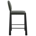 thumbnail image 6 of Counter Stool Chair, Gray, Fabric, Metal, Bar Pub Cafe Bistro Dining Kitchen Hospitality Restaurant, Modern Contemporary, HB37835, 6 of 10