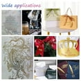 thumbnail image 7 of PET Stamping Hot Foil Paper Transfer Foil Paper Elegance Laser Printer Craft Paper Silver 193mm 8m/roll Plastic, 7 of 7
