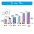 thumbnail image 3 of 2Pcs Metal Alloy Bike C Clamp Fixed Nut Replacement Road Bike C Brake Pivots Nut with Washer for Road Bike, 3 of 8