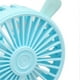 thumbnail image 3 of Handheld Fan Bunny Ear Style USB Charge 2 Speed Modes 500mAh Battery Ergonomic Mini Portable Fan for Home Travel Office Blue, 3 of 3