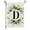 D, variant on SDJMa Monogram Letter U Floral Garden Flag, Rustic Farmhouse Double Sided Linen Family Last Name Initial Yard Flag for Spring Summer Outdoor Patio Lawn Home Decor, 18x12 Inch