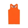 thumbnail image 2 of Basico Girls' Racer Back Tank Top Tunic 100% Cotton Sleeveless Tee Kids Child(2Pack), 2 of 5