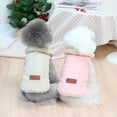 thumbnail image 4 of TELOLY Dog Clothes,Comfortable Fit Dog Jacket,Quilted Nylon Texture Cotton Lining Pet Costumes,Pink,S, 4 of 4