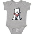 thumbnail image 3 of Inktastic Westie in Bandana Boys or Girls Baby Bodysuit, 3 of 5