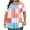 zc-Pink, variant on Hvyesh Plus Size Tops for Women Casual Square Neck Short Sleeve Tshirt Loose Fit Summer Stripe T Shirts Trendy 2025 Rebajas de verano