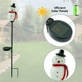 thumbnail image 6 of YWIYIUD 24inch Solar Garden Stake Lights Outdoor, Solar Lighted Snowman Outdoor Figurine Lights Ornament Statue Decor for Patio, Yard Decor for Xmas Party,Holiday, 6 of 9