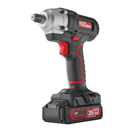 

EJVRDSKI 20 V -Ion Cordless 1/2-inch Impact Wrench Variable Speed Trigger 2.0 Ah Battery and Charger