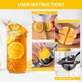 thumbnail image 3 of Lemon Squeezer, Heavy Duty Citrus Squeezer, Zinc Alloy Lemon Squeezer, Manual Citrus Squeezer, Hand Citrus Squeezer, Hand Citrus Press, Fruit Squeezer, Exprimidor De Limones, 3 of 5