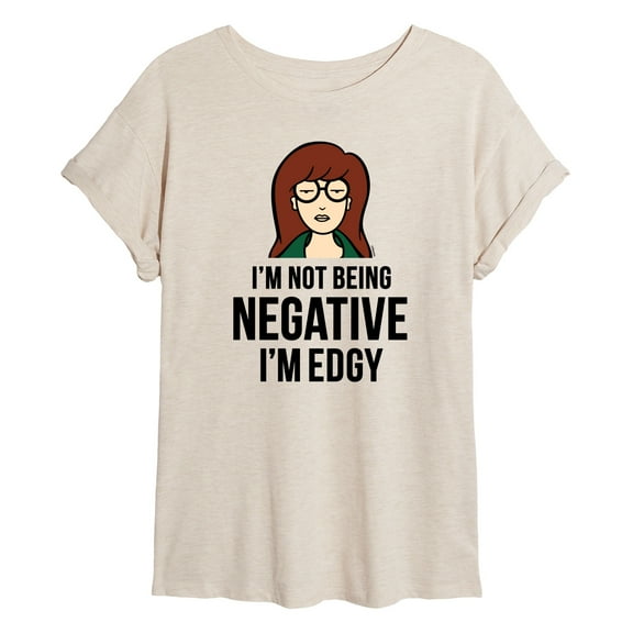 Daria - Not Negative Edgy - Juniors Ideal Flowy Muscle T-Shirt