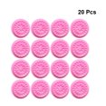 thumbnail image 3 of EeaseMX 20 bandejas para injerto de pestañas con forma de flor y base para extensión de pestañas (rosa), 3 of 8