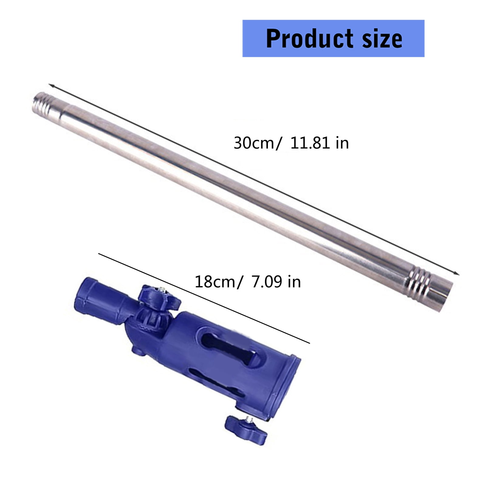 Adjustable Paint Brush Holder Paint Brush Extension Handle Corner Painting Tool For Precise Wall Ceiling