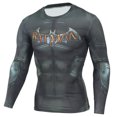 thumbnail image 1 of Rashguard Gym Man Fitness Long Sleeve Compression Shirt Bat Spider Superhero Print Fashion Cloth For Running Training Exercise, 1 of 5