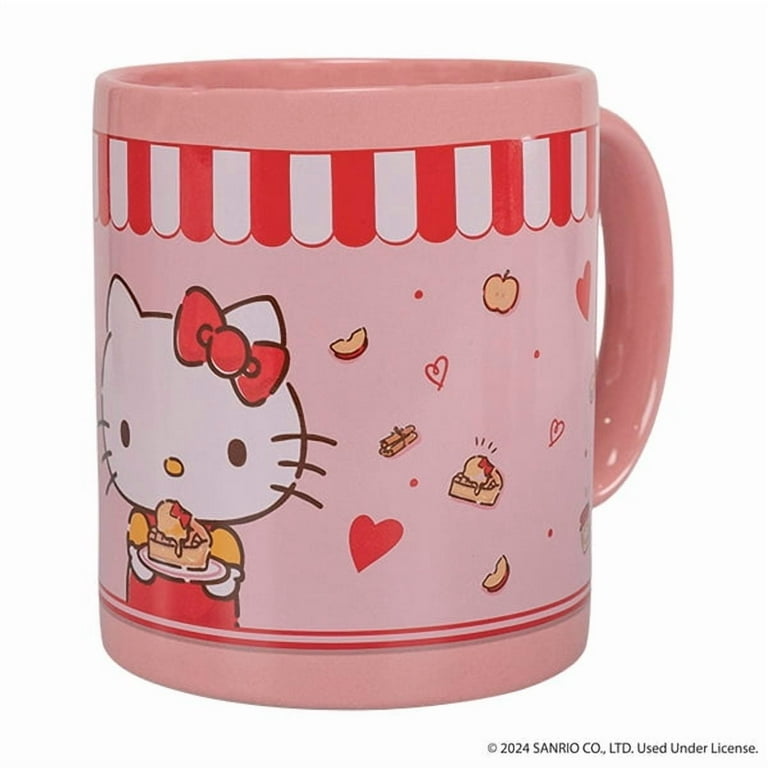 Uncanny Brands Hello Kitty Coffee Maker Gift Set, Single-Serve, 2