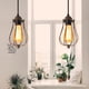 thumbnail image 4 of Lámpara colgante industrial vintage E27 luces retro para cafetería, hogar, loft, cocina, sala de estar y dormitorio de hotel (óxido), 4 of 5