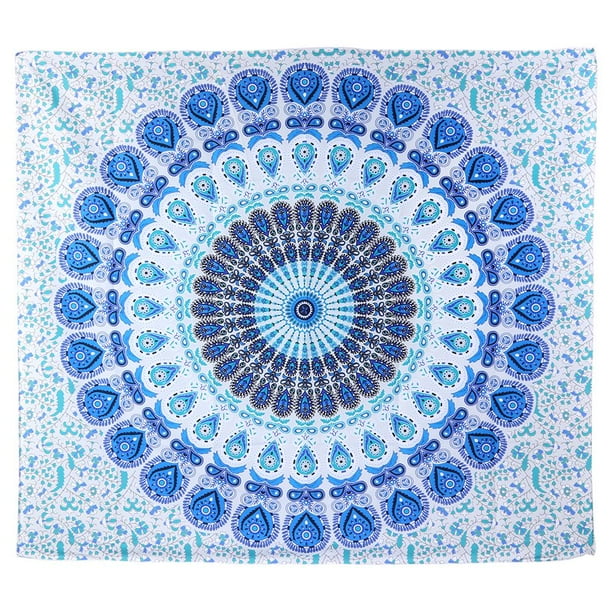 Toalla de playa Alfombra Tapete Tapiz Boho Mandala Mantas Viaje Camping Colchón