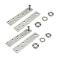thumbnail image 1 of Bisagras de pivote de puerta, Oficina de Montaje de Rotación de 360 ​​grados Bisagras de puertas de madera de acero inoxidable para estanterías para, 1 of 8