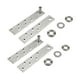 thumbnail image 1 of Bisagras de pivote de puerta, hardware de oficina de acero inoxidable 360 ​​Bisagras de puerta de madera giratoria para hogares de pared, puertas de, 1 of 8