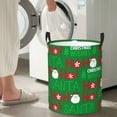 thumbnail image 4 of Goofa Cute Santa Printed Circular Hamper,Laundry Basket with Handles,Storage Baskets Foldable,Large Capacity Laundry Hamper-Medium, 4 of 8