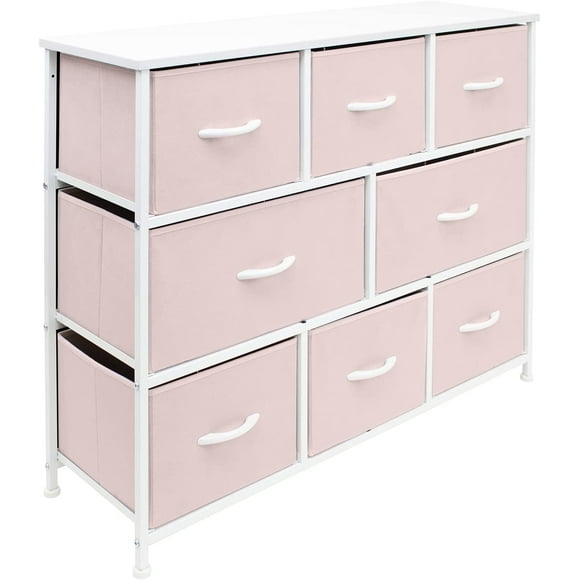 Dressers Chest Of Drawers, Light Pink 6 Drawer Dresser