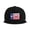 Black, variant on Flat Bill Snapback Hats for Men Women Don'T Mess With Texas Flag Hip Hop Style Plain Baseball Cap Black