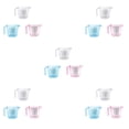 thumbnail image 3 of Yuarrent 3 Tallas Medición Jarra Plástico Transparente Cocina Hornear Juego Harina Azúcar Type7 NO7, 3 of 6